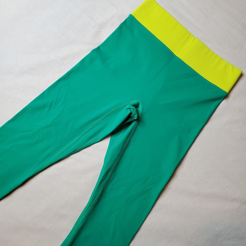All Access Women's Size S Center Stage High Waist Leggings Green